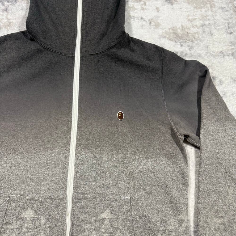Authentic Bape 2000’s Gradient One Point Full Zip… - image 2